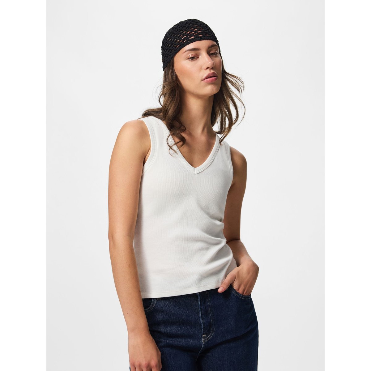 Bonnet noir - black1, PIECES