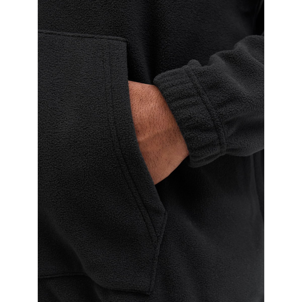 Sweat-Shirt En Polaire noire - black, JACK & JONES