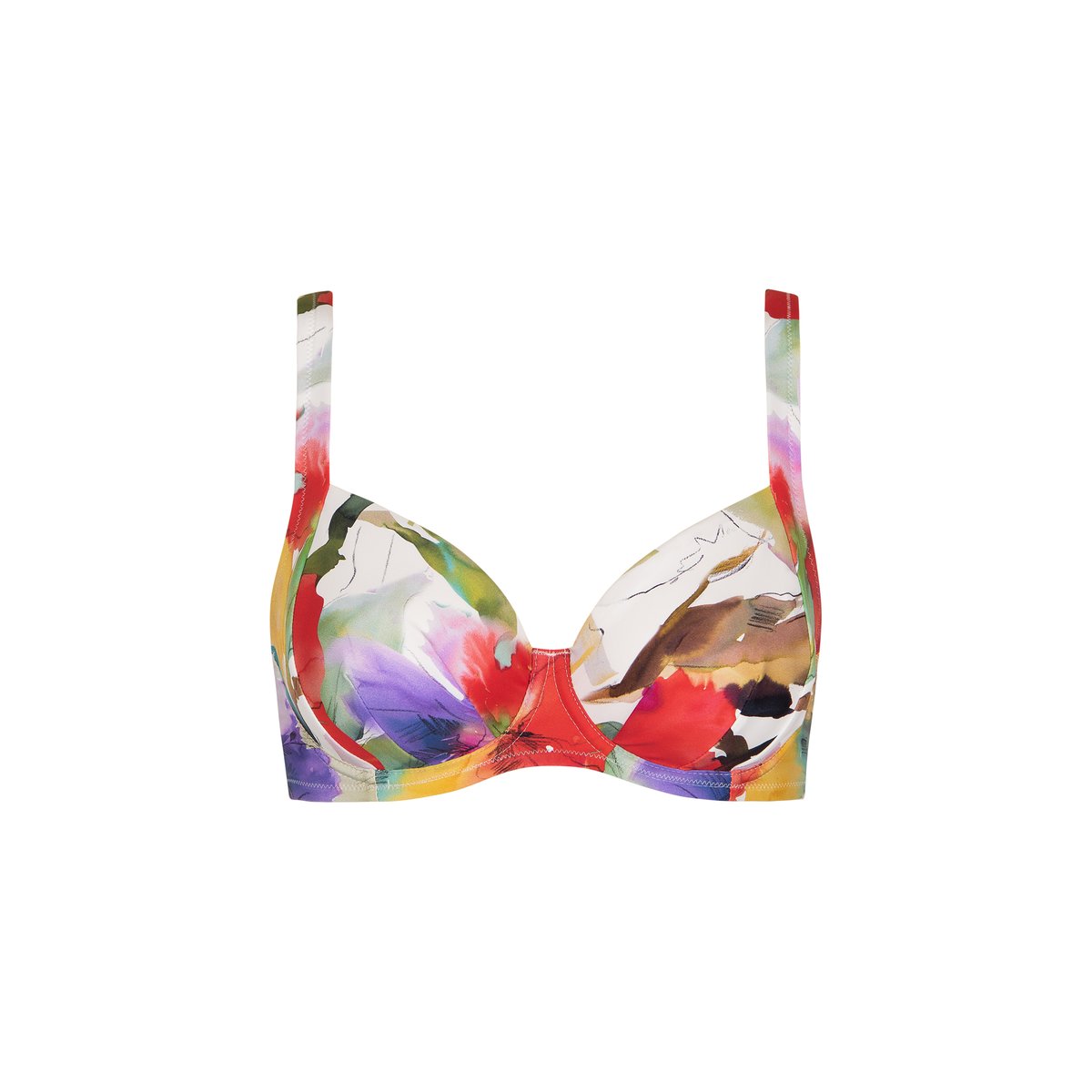 Haut maillot de bain armaturé ROMA blanc, LISCA