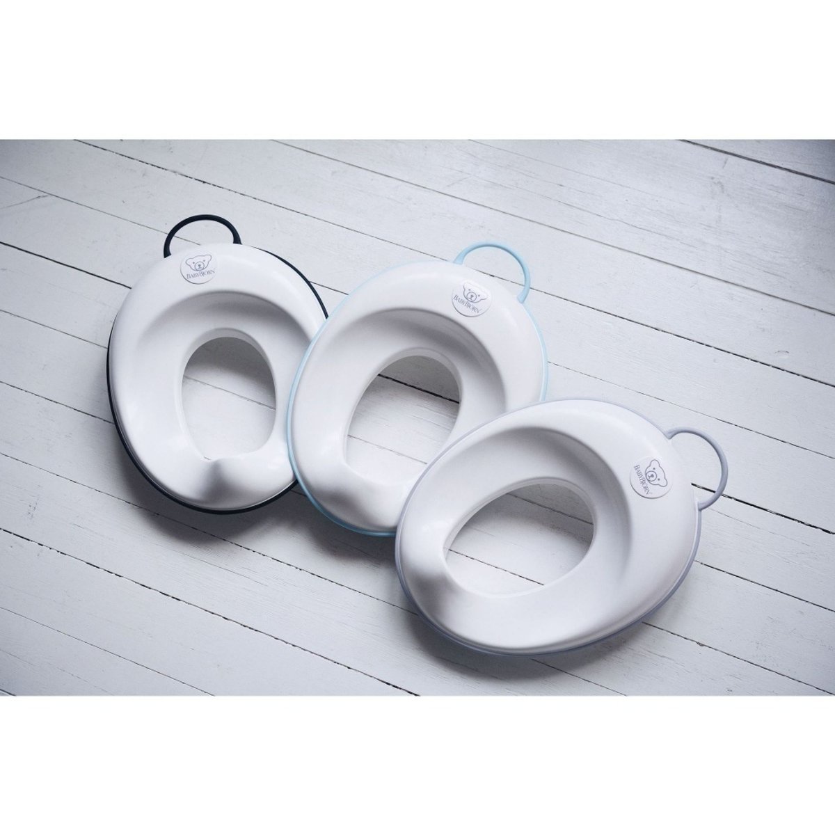 Réducteur de toilette blanc et turquoise blanc/turquoise, BABYBJORN