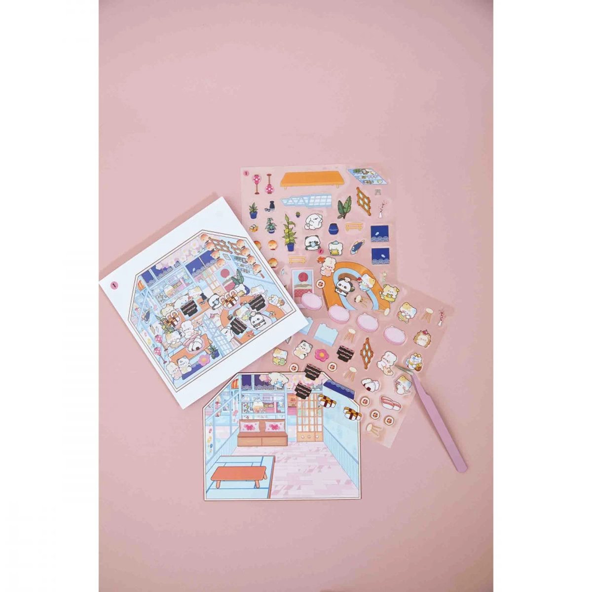 Cosy Stickers - Food Lovers couleur unique, JANOD