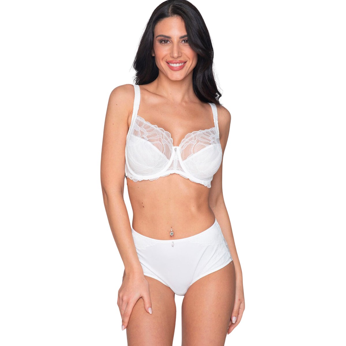 Soutien-gorge armaturé emboîtant MELODY MARIAGE ivoire, LUNA SPLENDIDA