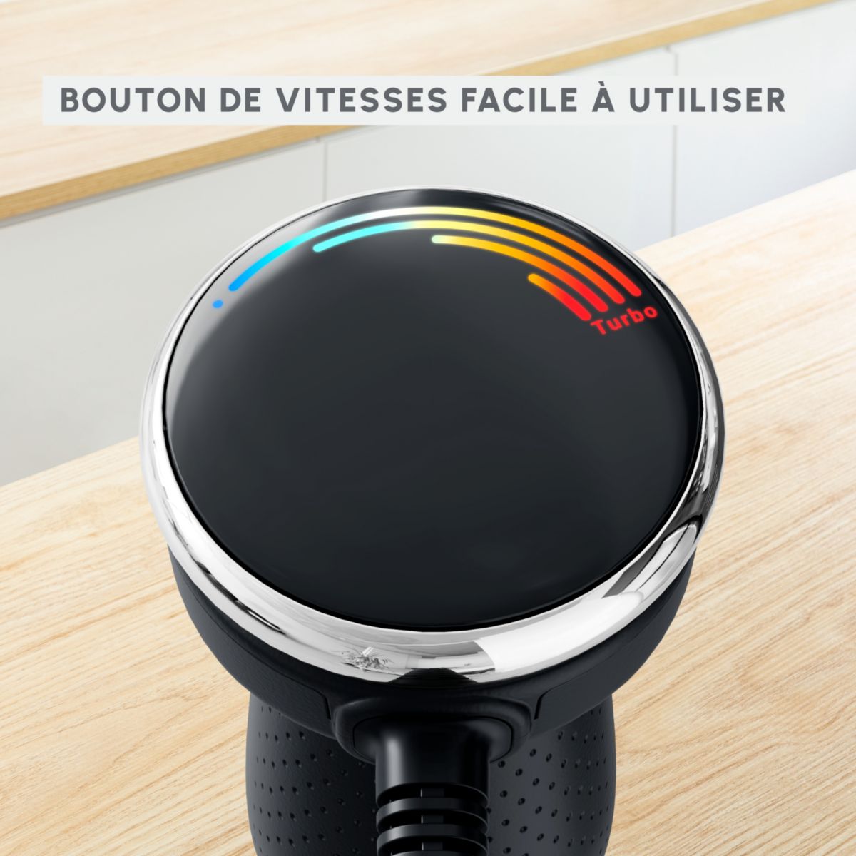 Mixeur Quickchef+ 3 en 1 noir DD673810 couleur unique, MOULINEX