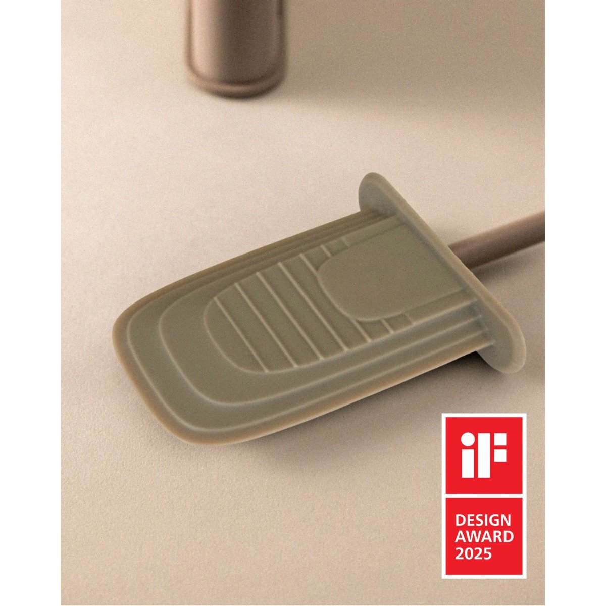 Brosse Wc avec vis ou adhésif FLAT chrome, COSMIC