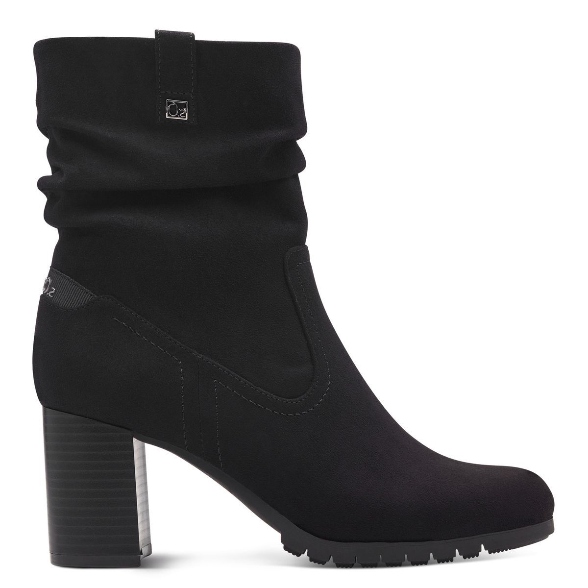 Bottine talon bloc noir, S.OLIVER