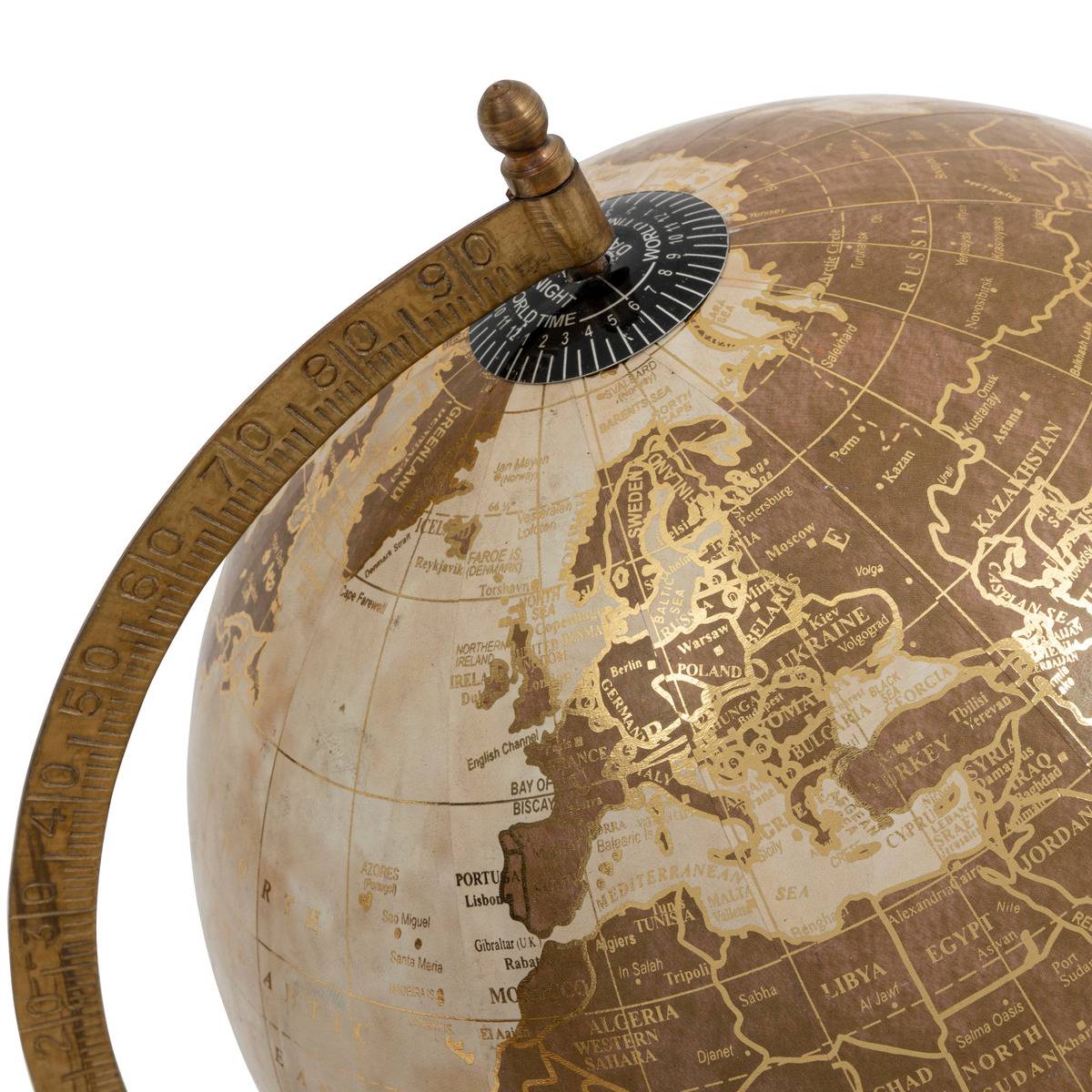 Globe déco BE VINTAGE multicolore, ATMOSPHERA