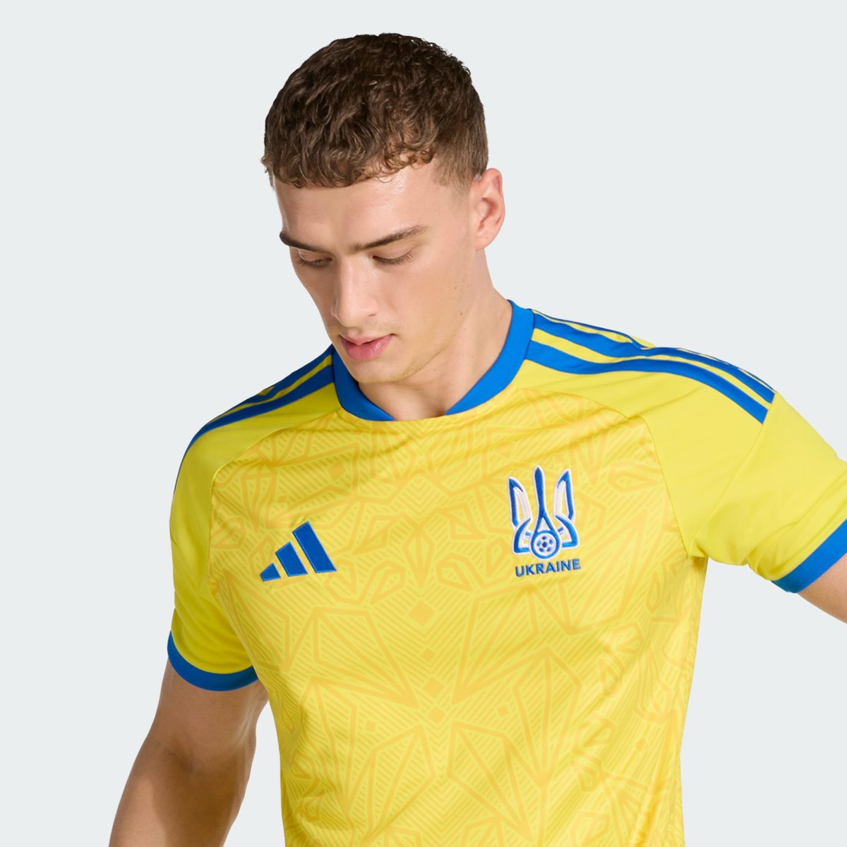 Maillot Domicile Ukraine 26 Maillot Domicile Ukraine 26 bright yellow, adidas Performance