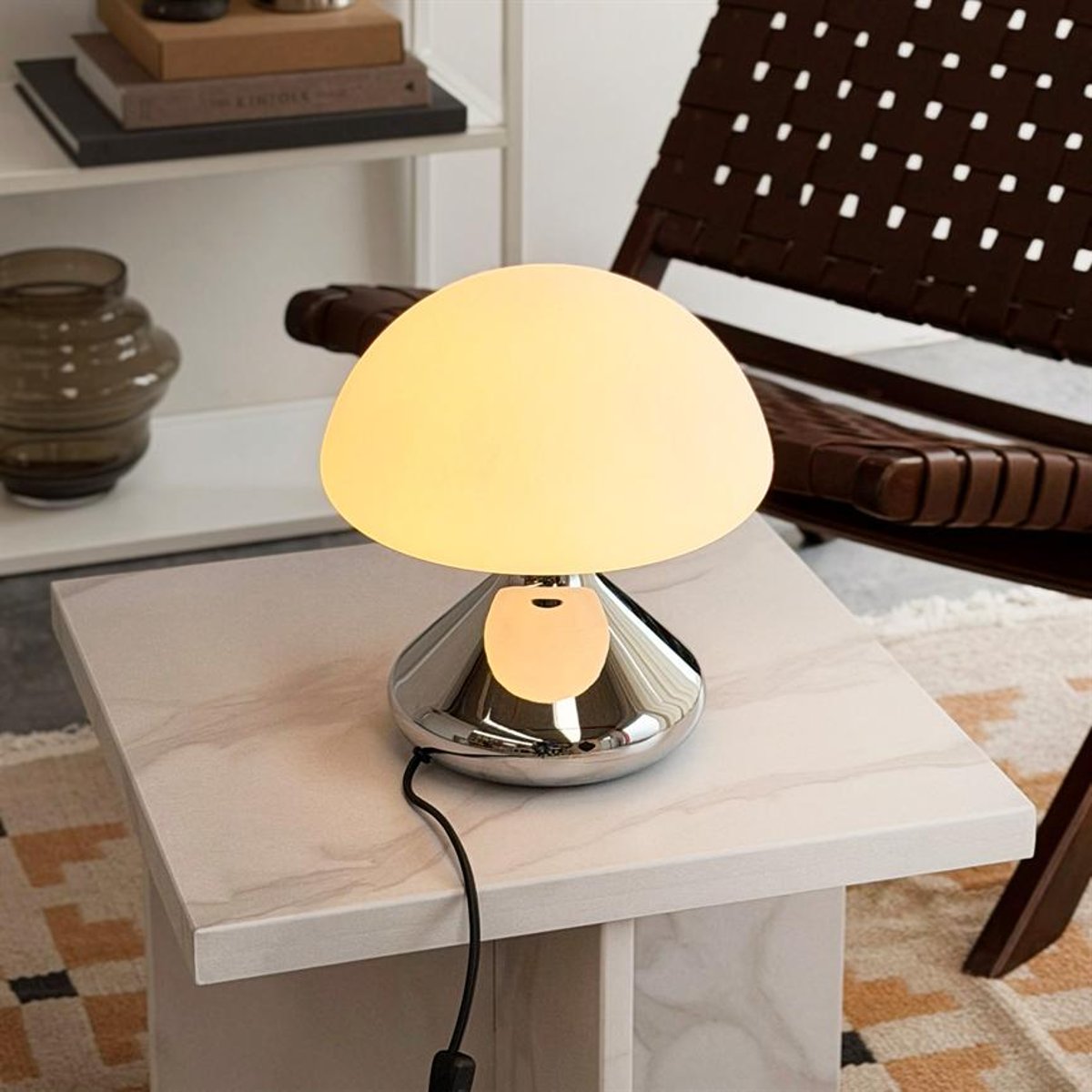 Lampe de table Trophy chrome, DYBERG LARSEN