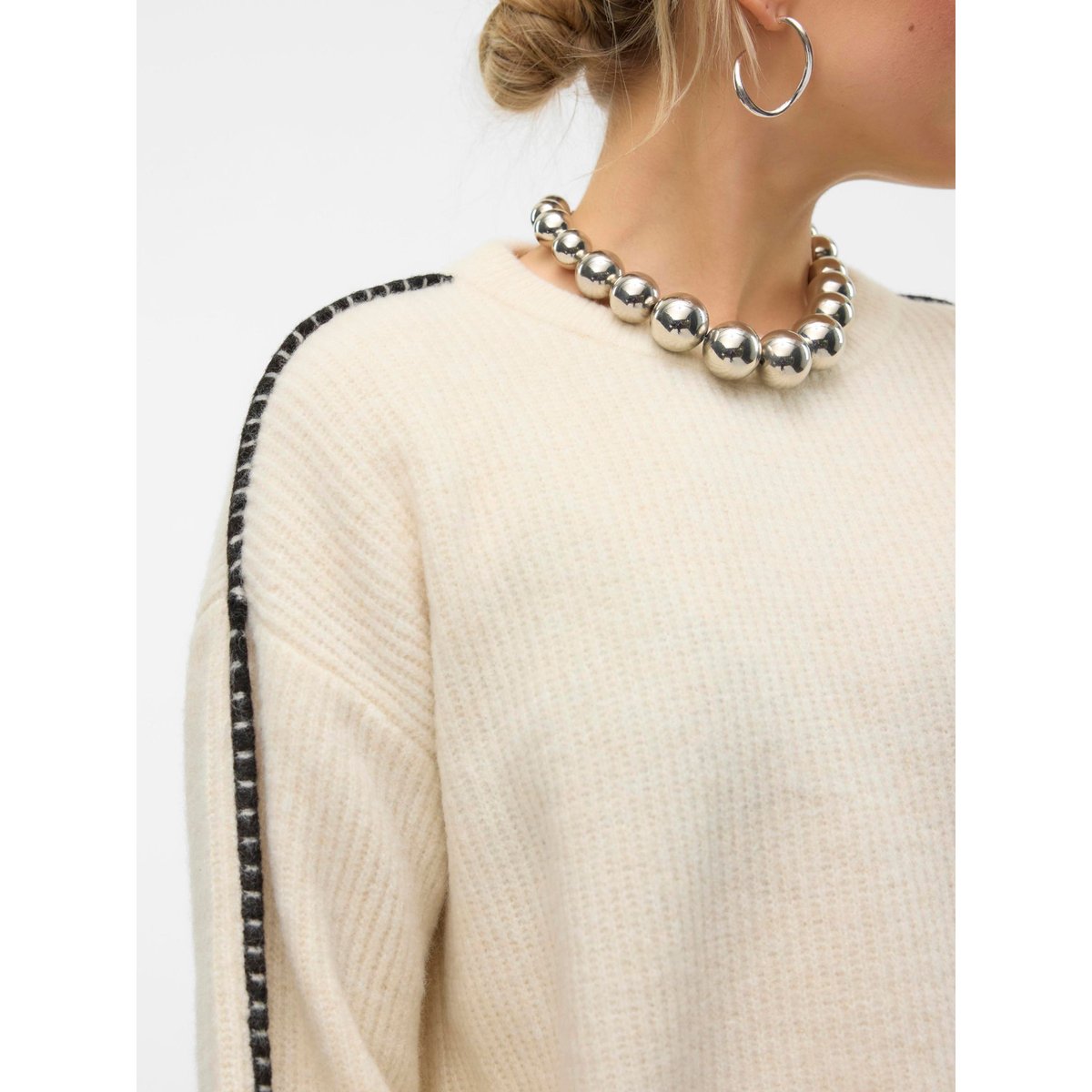 Pull En Maille birch, VERO MODA