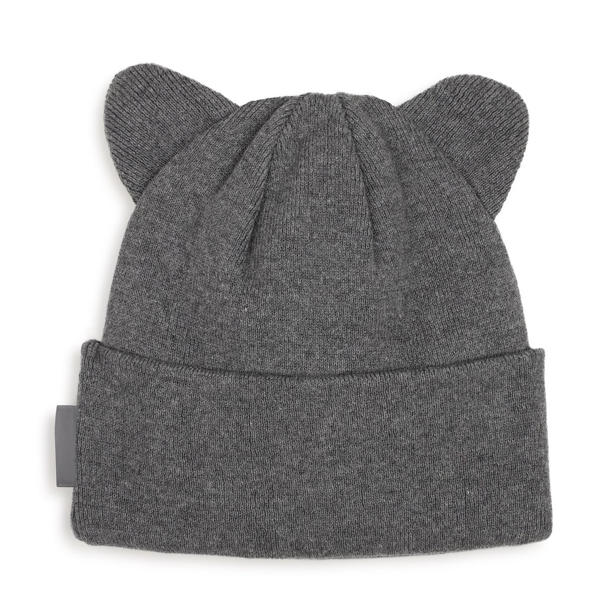 Bonnet en tricot gris chine fonce, KARL LAGERFELD KIDS