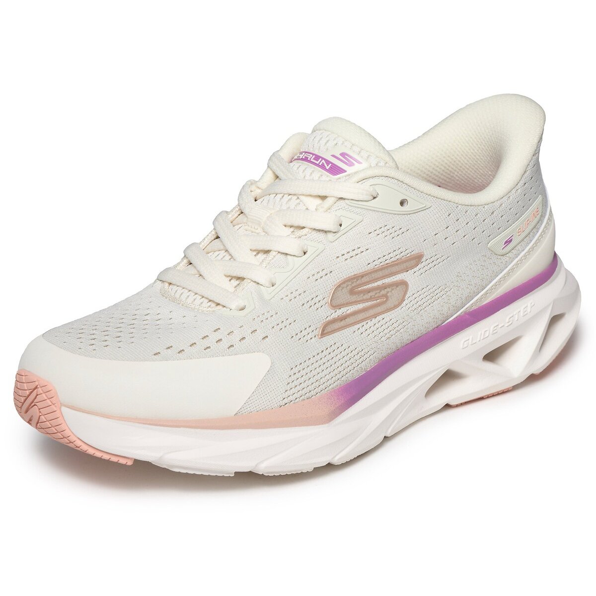 Baskets Slip-Ins: Glide-Step Vortex ecru, SKECHERS