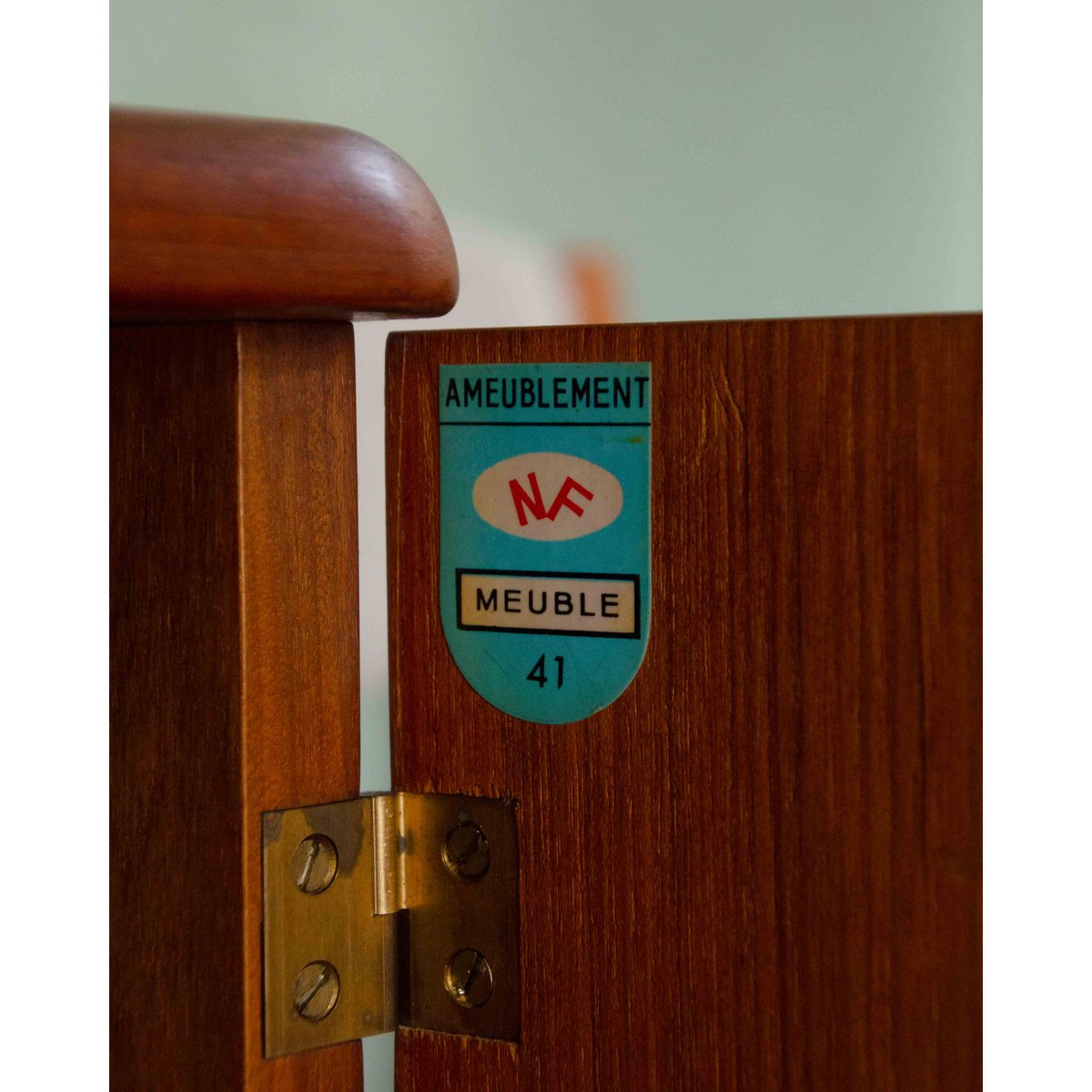 Grande enfilade en teck Margaret N°506 - Bon état bois clair, DEBONGOUT