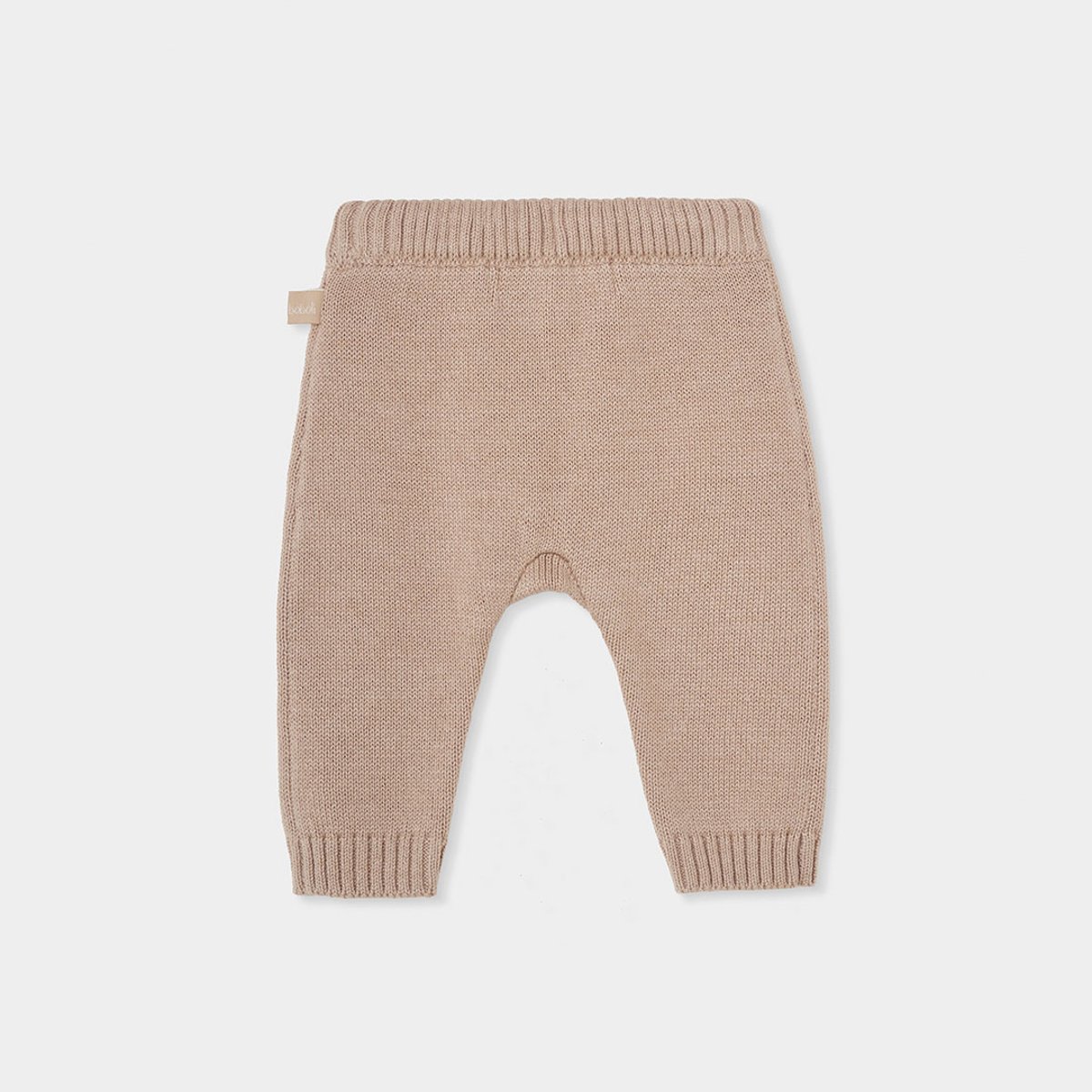 Pantalon bébé garçon avec cordon beige, BOBOLI