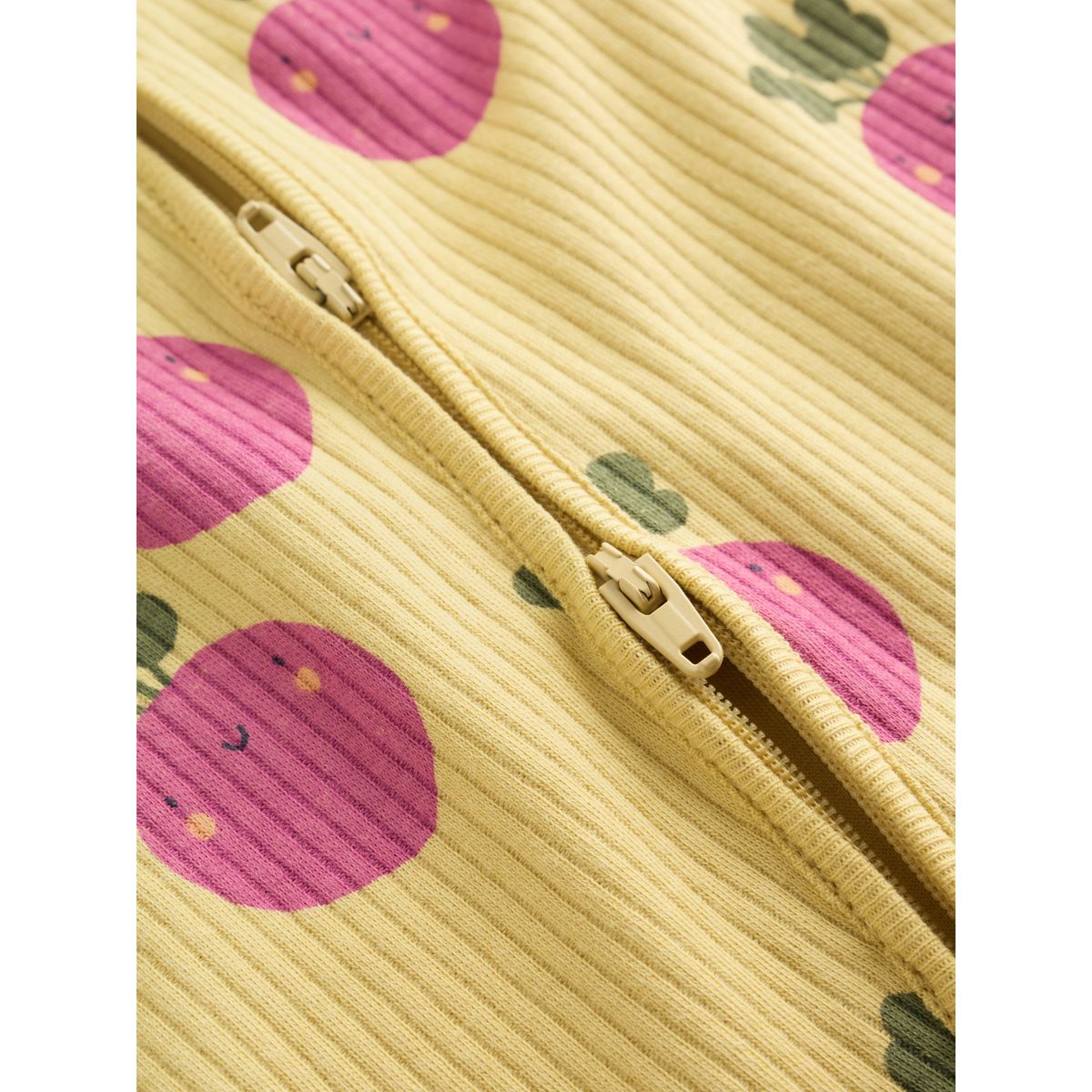 Dors-bien à zip double sens bébé, lot de 3 fruits brillants, NEXT