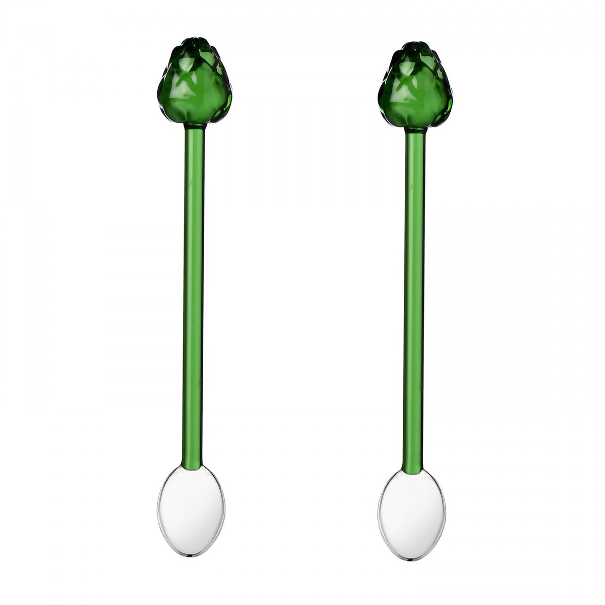 Cuillère Artichaut lot de 2 Vegetables transparent, ICHENDORF