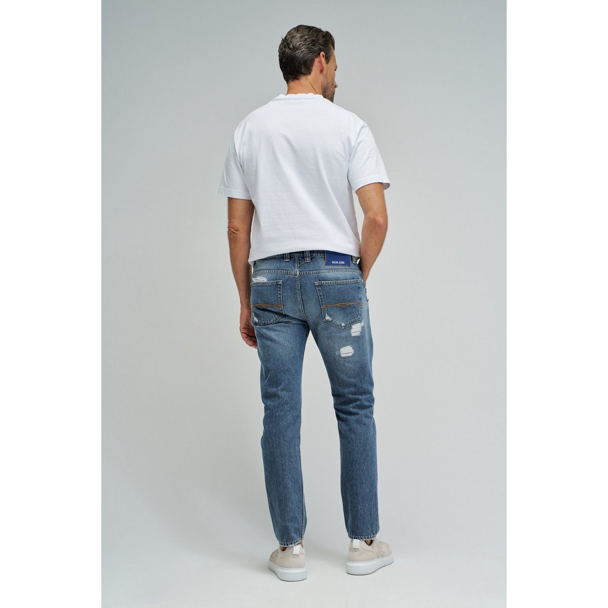 JEAN REGULAR FIT CRAFT SERIES bleu denim, SALSA JEANS