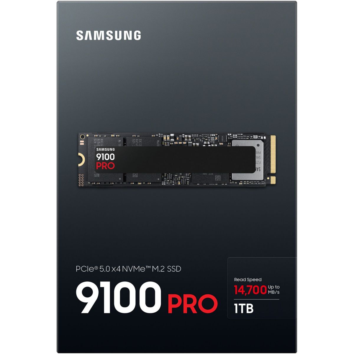 Disque SSD interne 1To 9100 PRO NVMe M.2 couleur unique, SAMSUNG