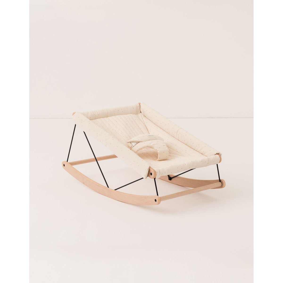 Transat bébé PLAYGROUND pois miel naturel, NOBODINOZ