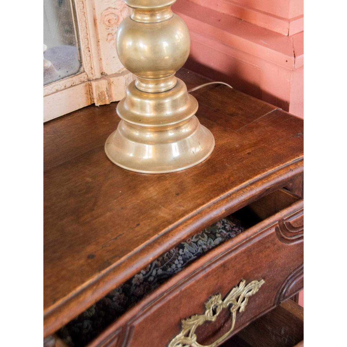 Commode bordelaise en bois Garance N°514 - Bon état bois foncé, DEBONGOUT