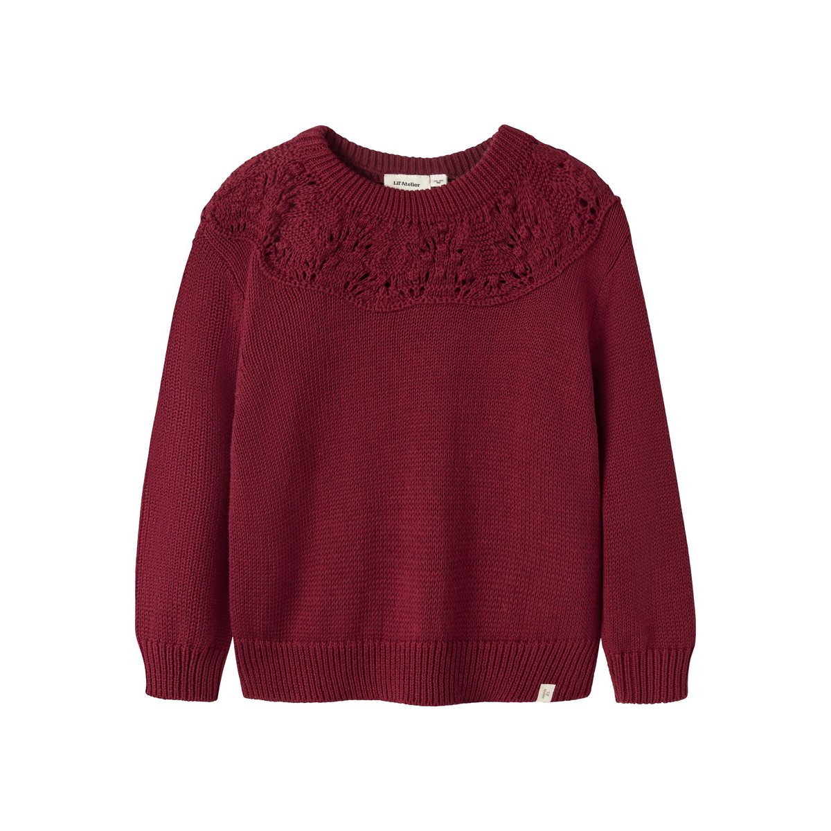 Pull En Maille rouge - biking red1, NAME IT