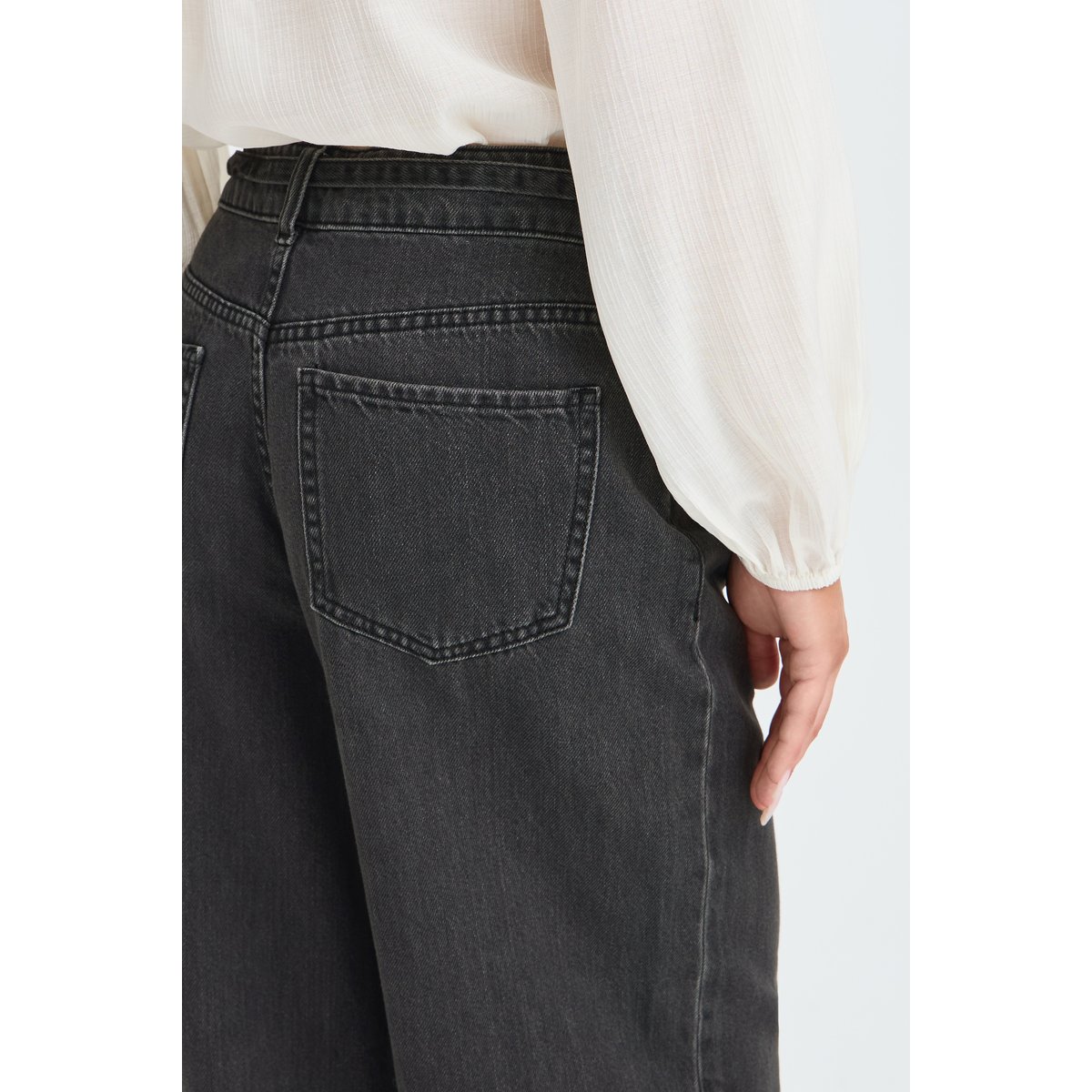 Jeans noir black denim, B.YOUNG