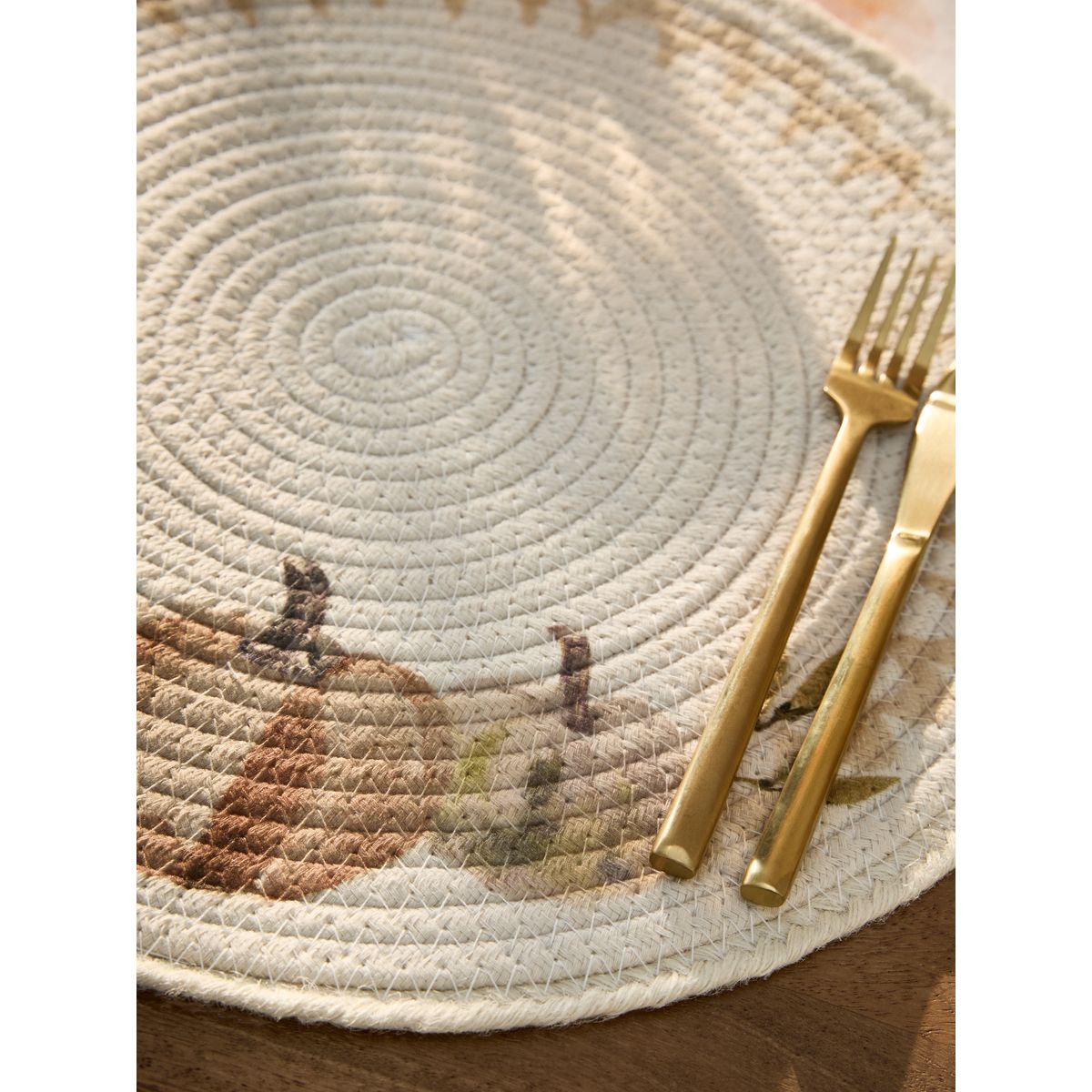 Set de table citrouille automne, lot 4 naturel, NEXT
