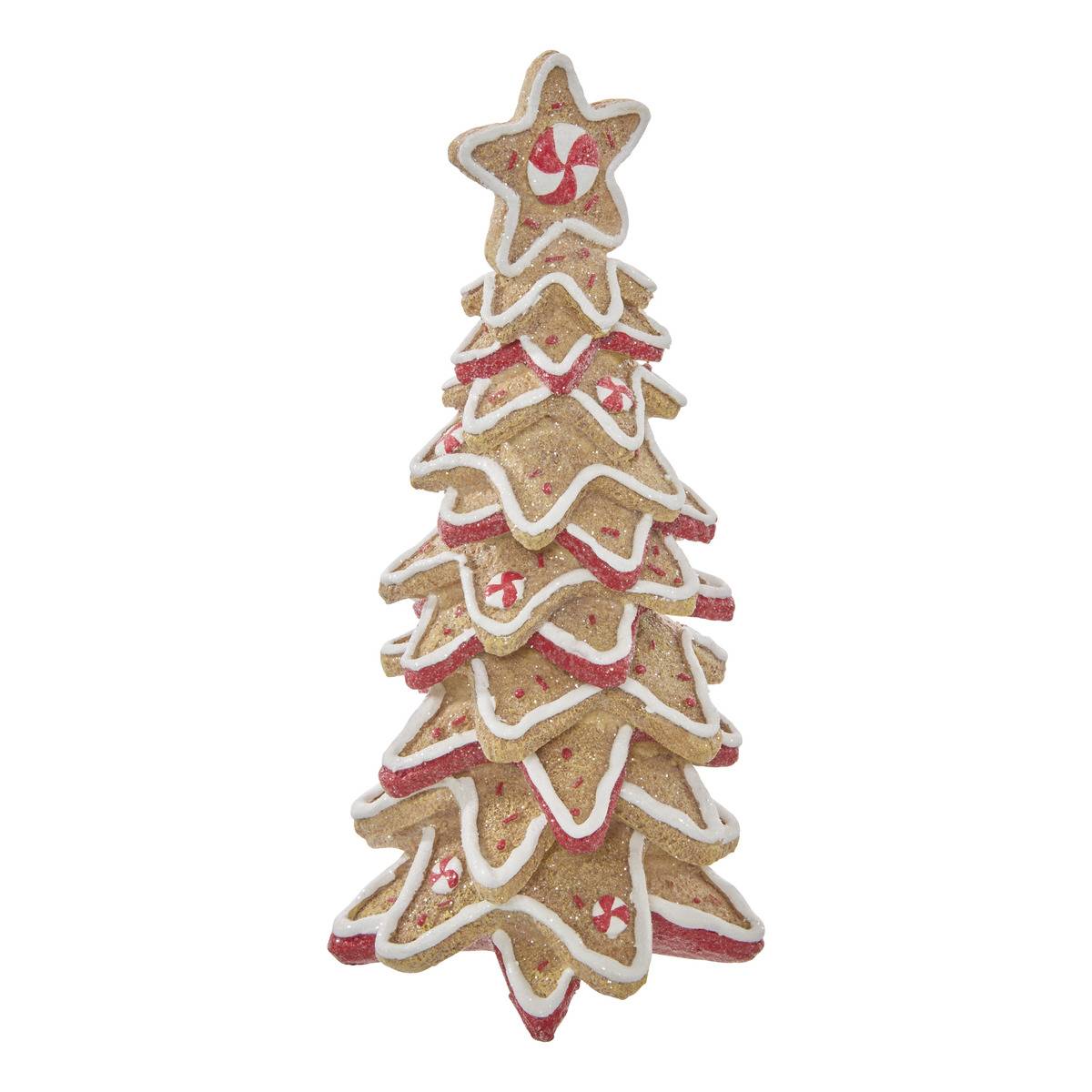 SAPIN RESINE ETOILE GINGER H26 marron caramel, FEERIC LIGHTS & CHRISTMAS
