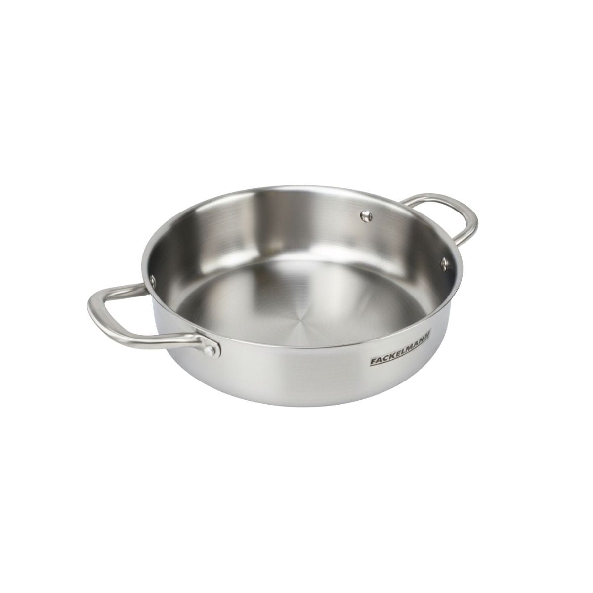Sautoir 28 cm en inox 18/10 Triply VITA3 inox, FACKELMANN