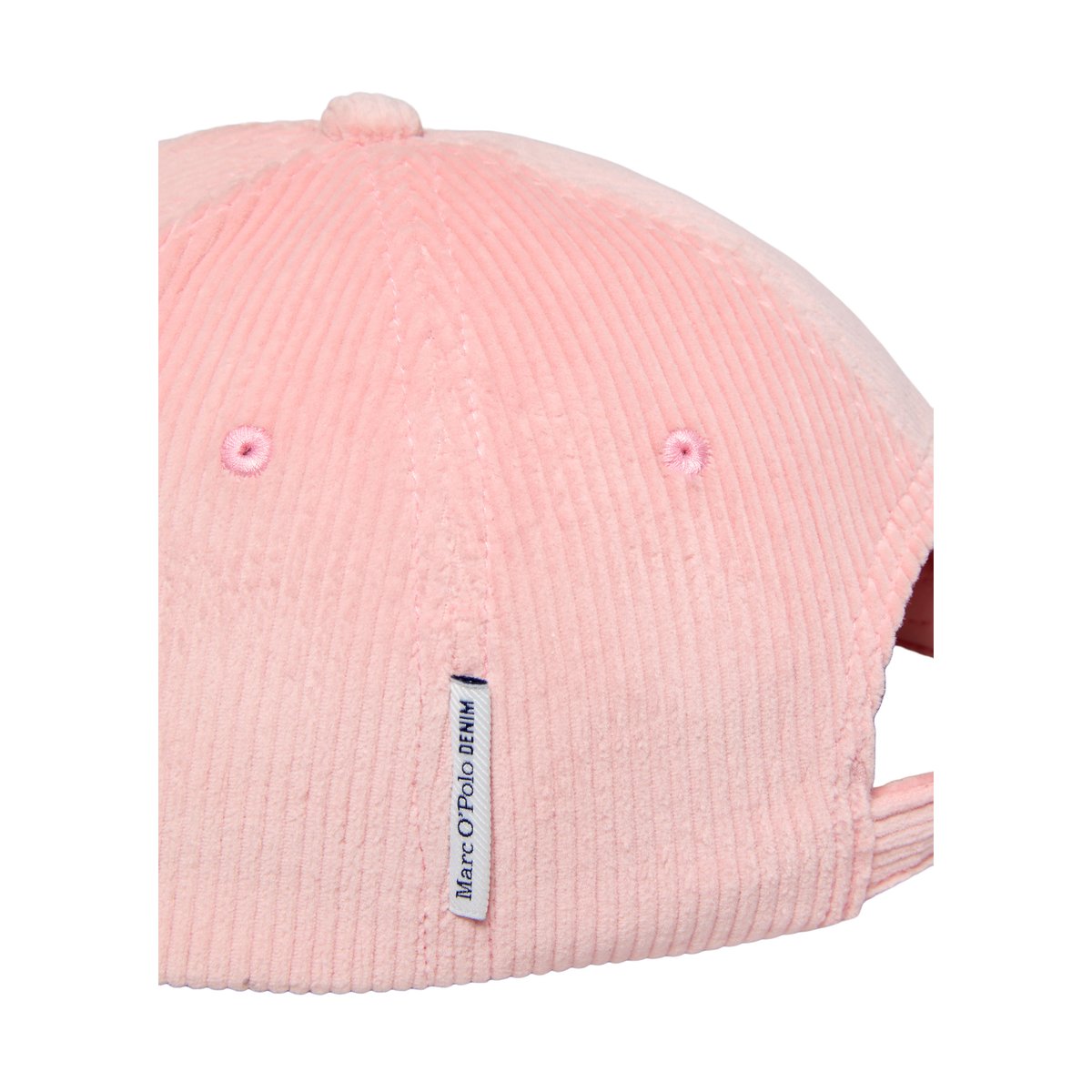 Casquette en velours côtelé en coton stretch rose bonbon, MARC O’POLO DENIM