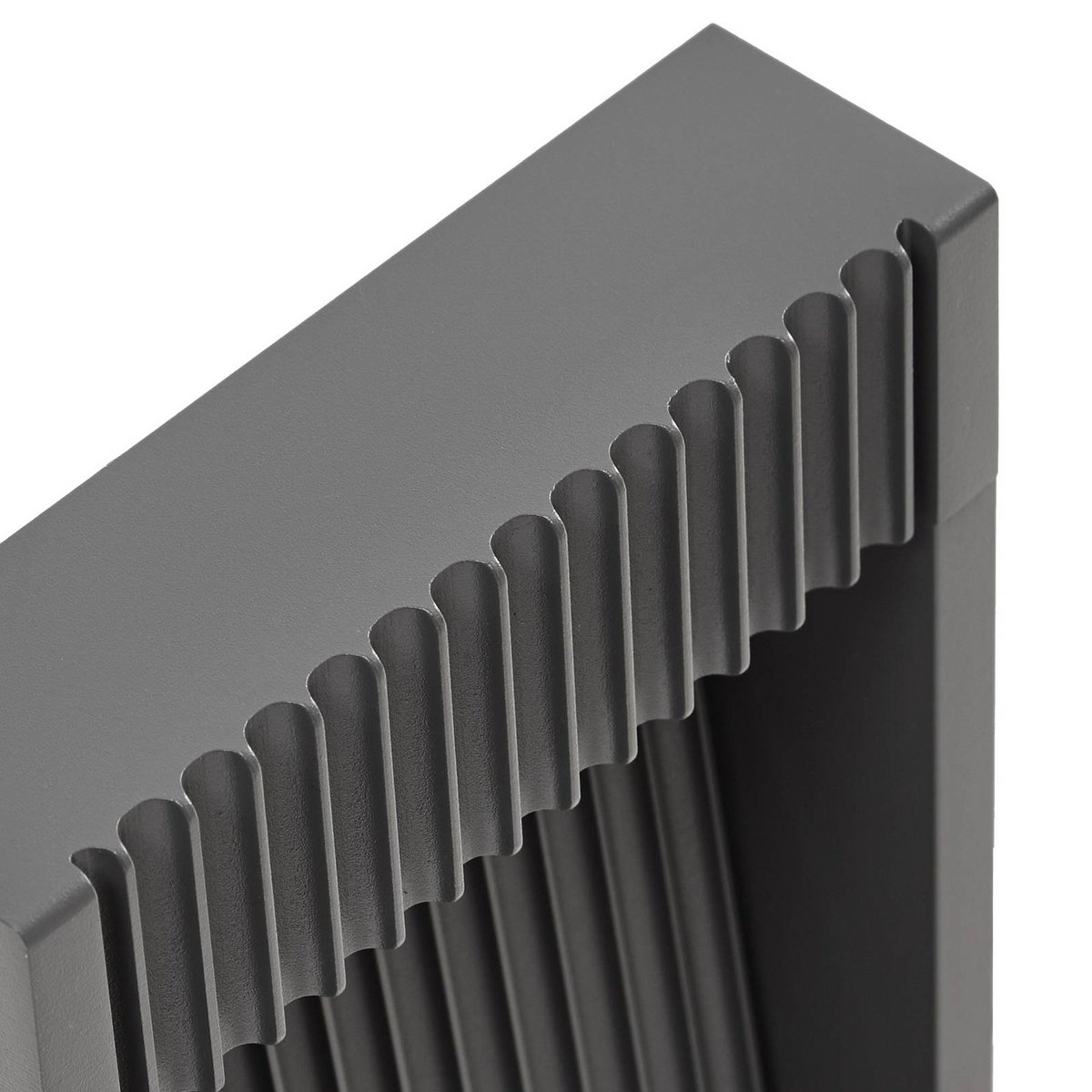 Luminaire extérieur en aluminium moderneLED anthracite, LUCANDE