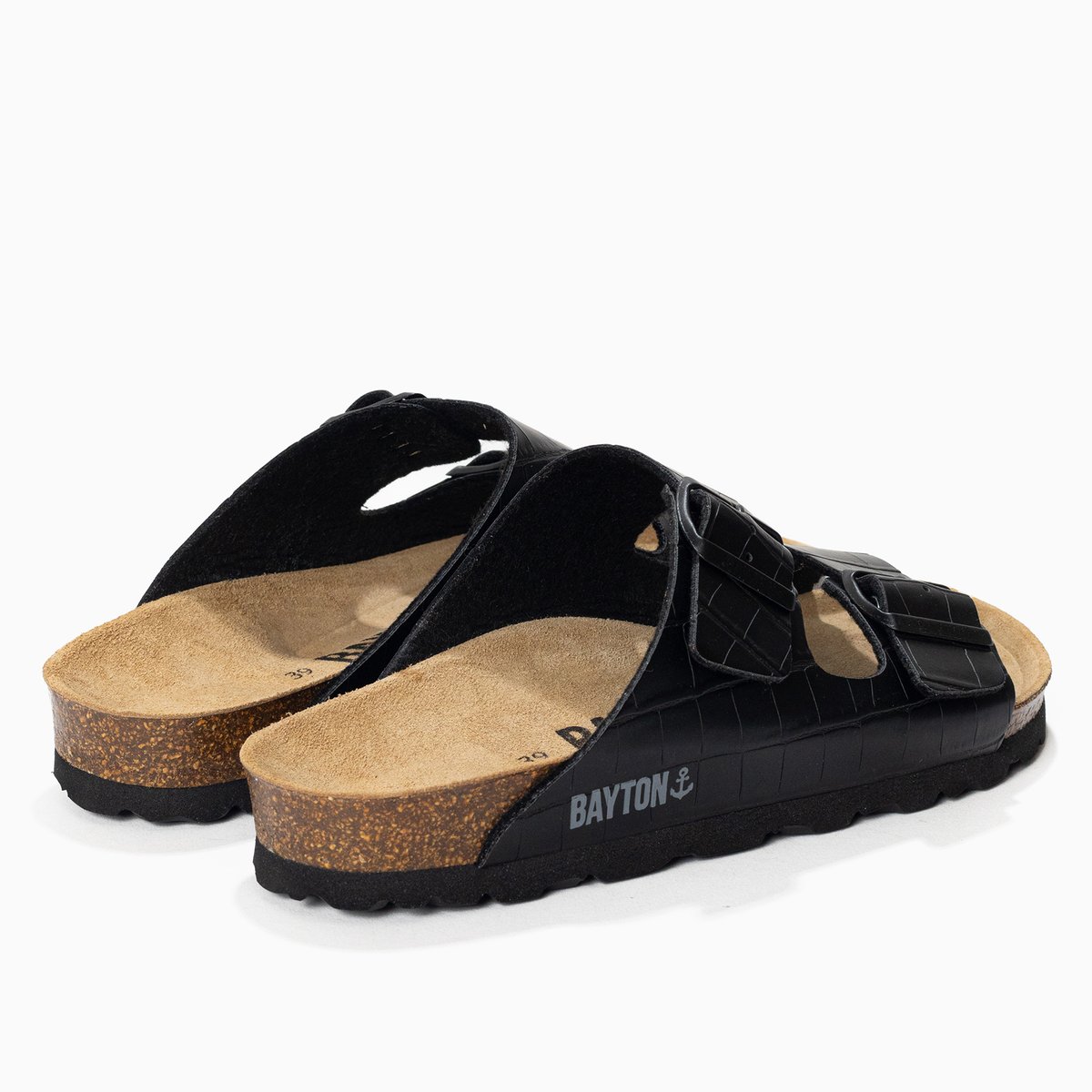 Sandales ATLAS noir, BAYTON