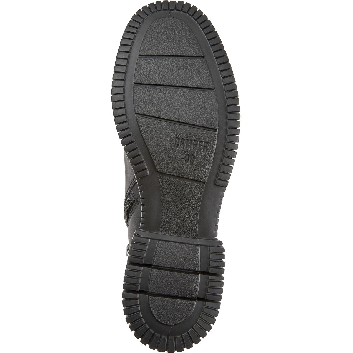 Bottines À Lacets Cuir Pix noir, CAMPER