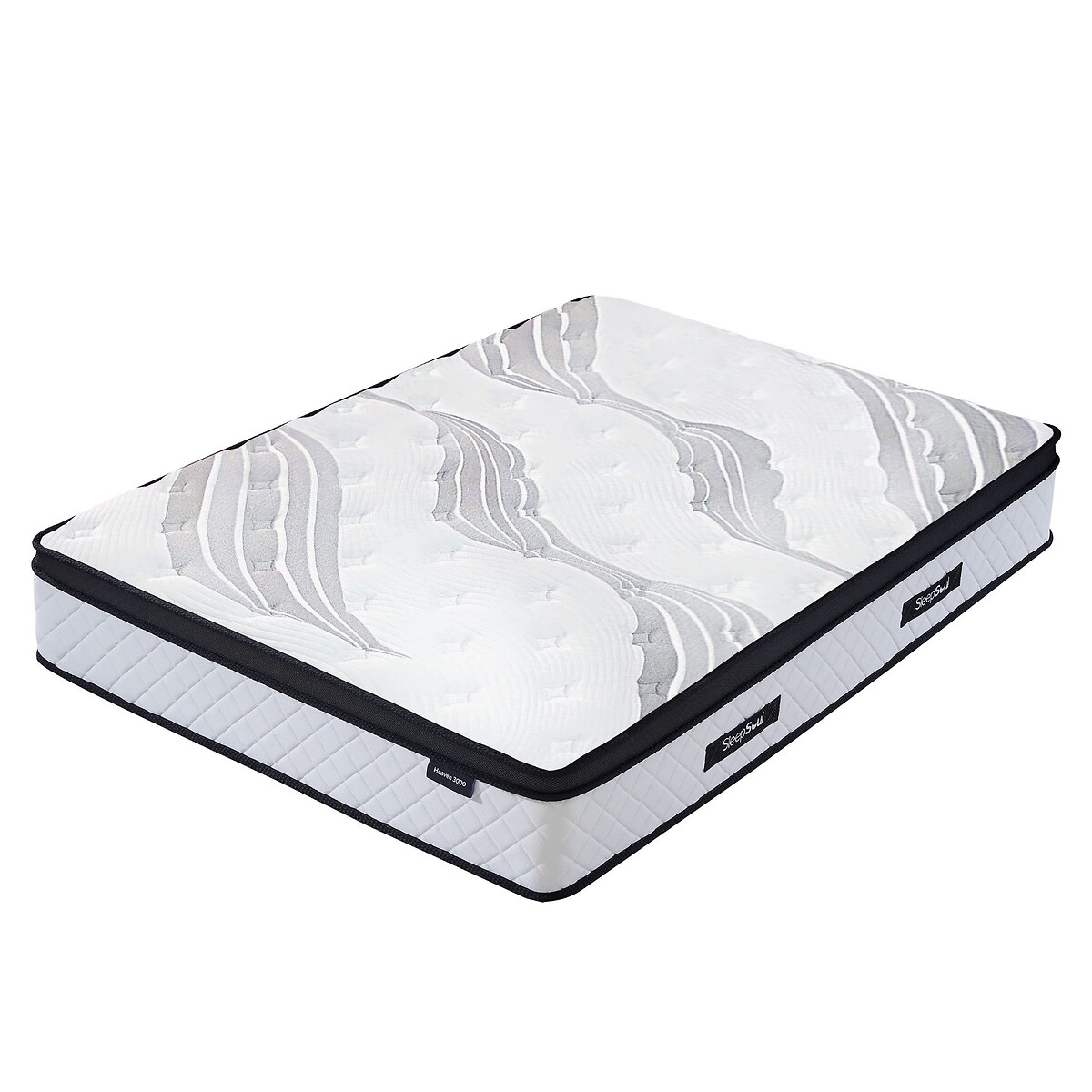 SleepSoul Heaven 3000 Pocket Hybrid Mattress white, SLEEPSOUL