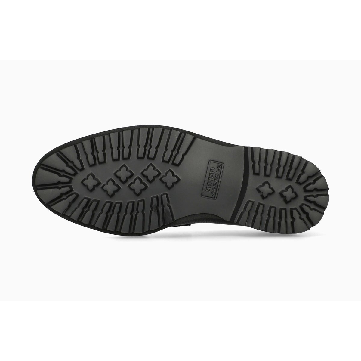 Mocassins en cuir BUCK noir 5145, MEPHISTO