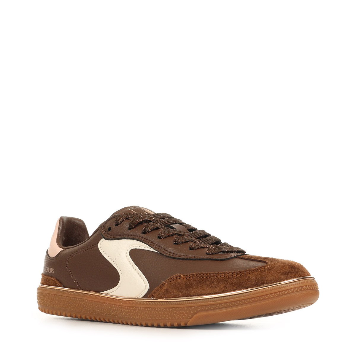 Baskets HOTSHOT LIVING LUXE brown pink, SKECHERS