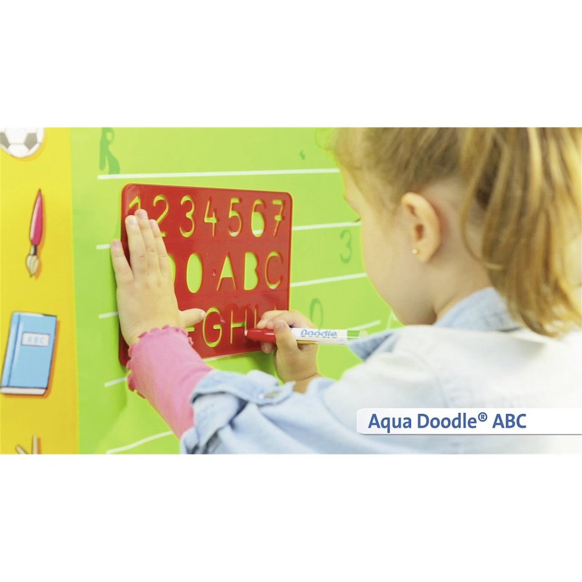 Aqua Doodle Le tableau magique pour dessiner et écrire multicolore, RAVENSBURGER