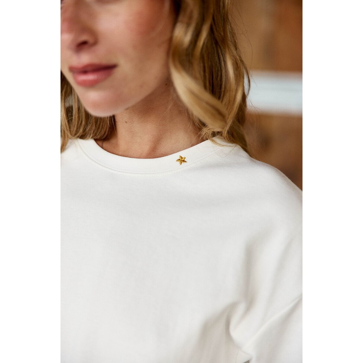 T-shirt manches courtes, TAIS ecru, LA PETITE ETOILE
