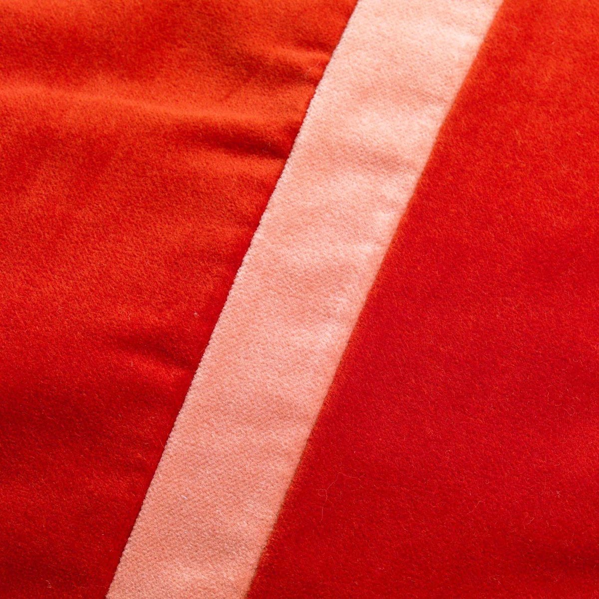Coussin Pemm rouge, DUTCH DECOR
