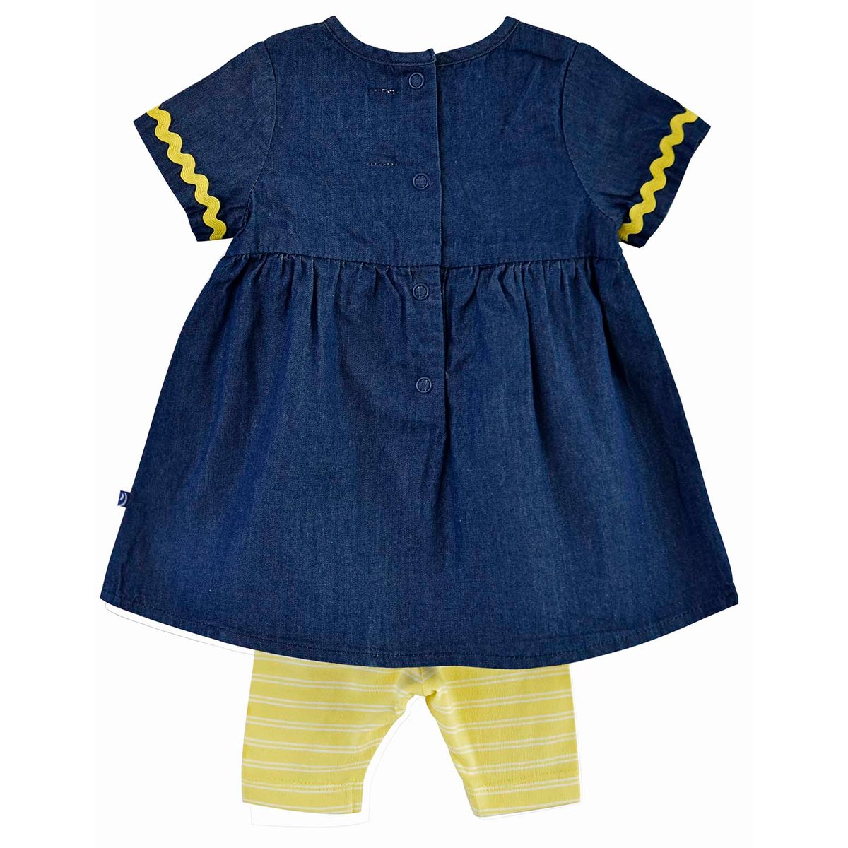 Robe + legging court clemence bleu, SUCRE D'ORGE