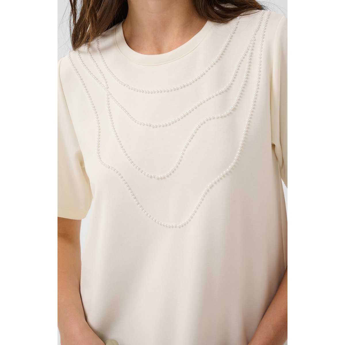 T-shirt blanc gardenia, CULTURE
