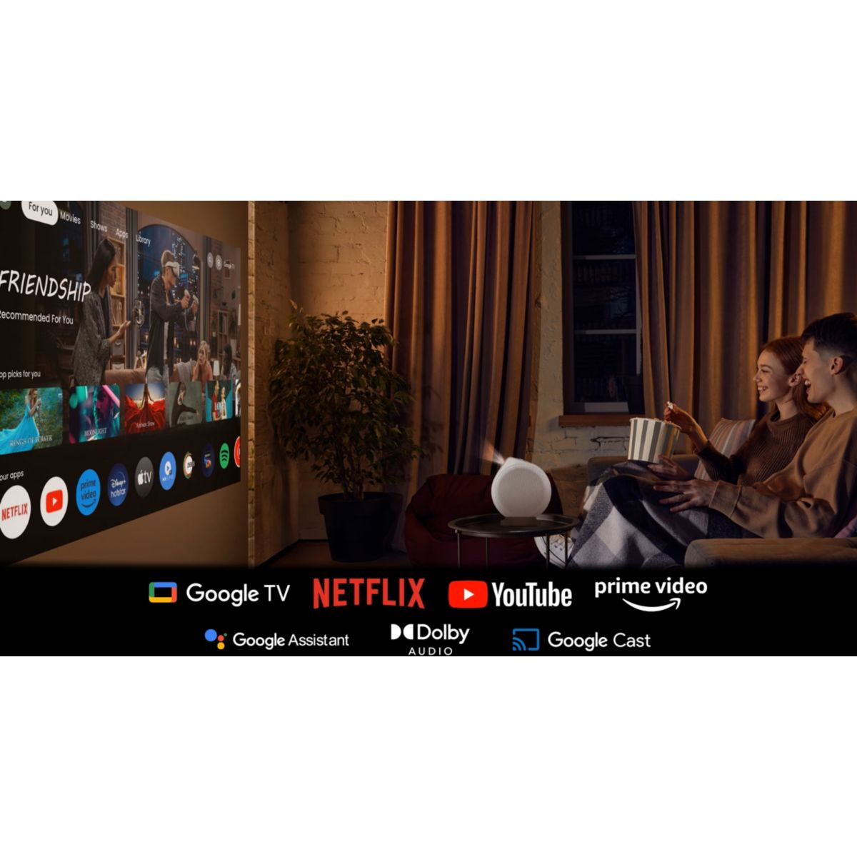 Vidéoprojecteur portable GV32 blanc, BENQ
