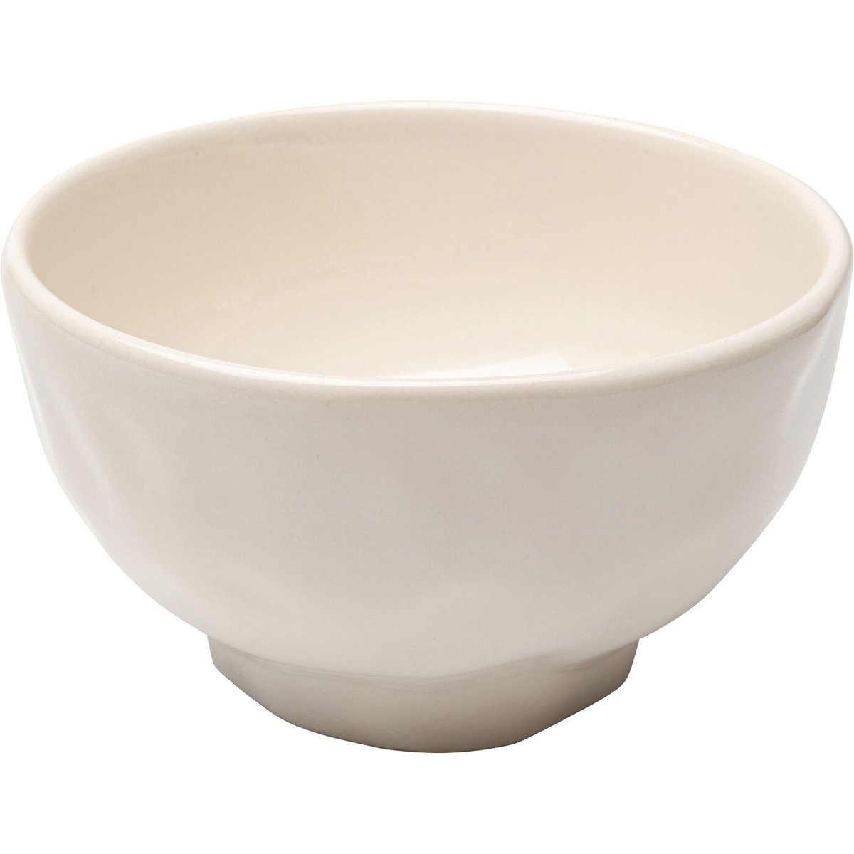 Lot de 6 bols en faïence, ORGANIC crème, KARE DESIGN