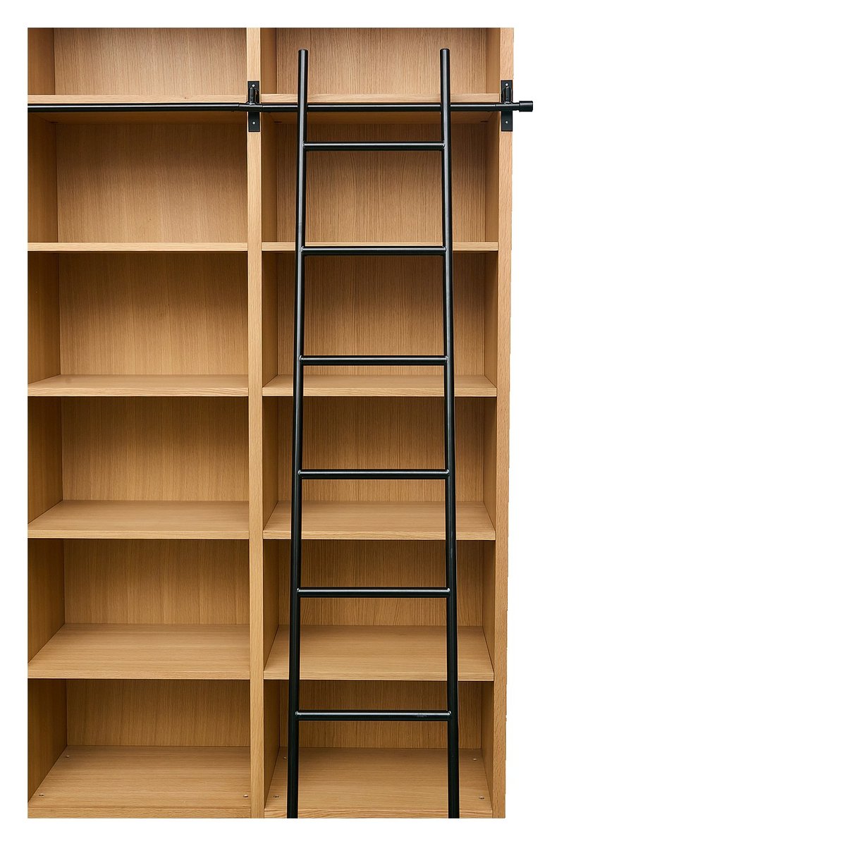 Bibliothèque bois CAMUS naturel clair, HABITAT