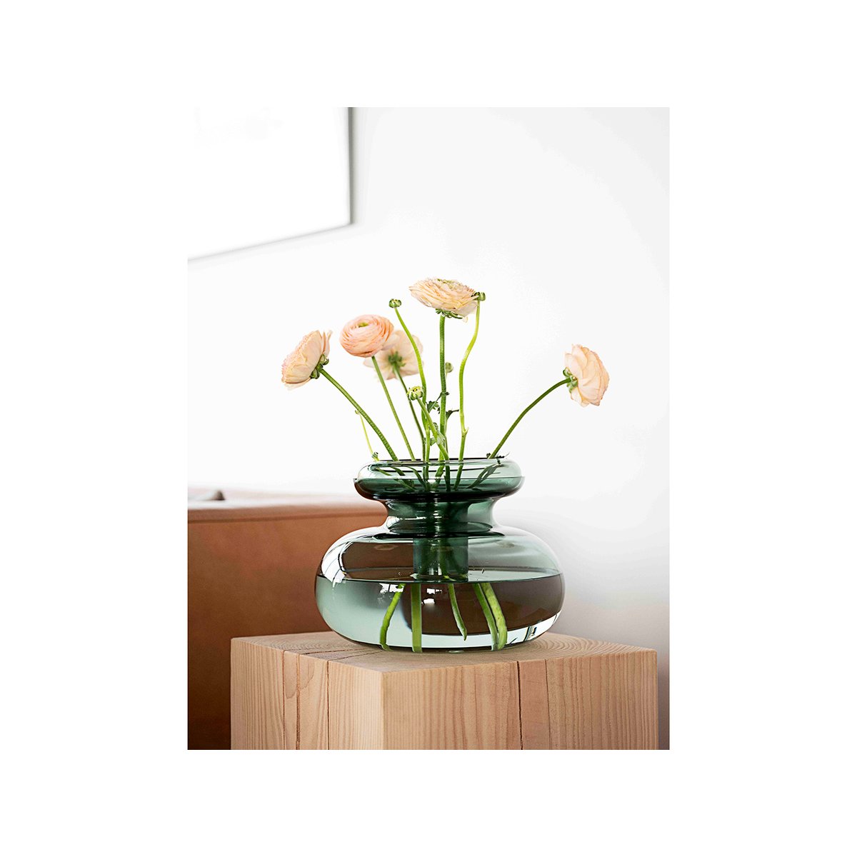 Vase INU vert mousse, ZONE DENMARK