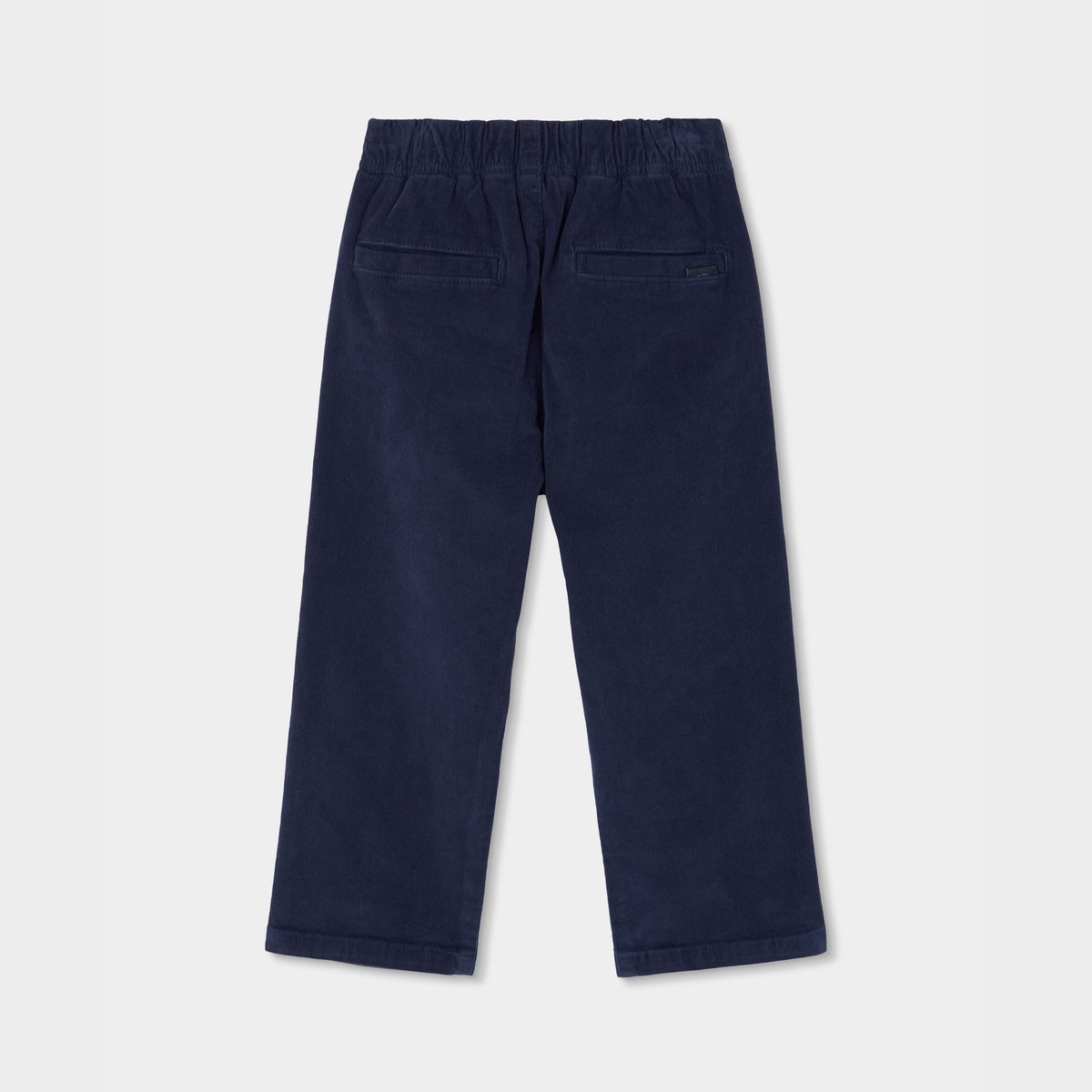 Pantalon garçon velours côtelé bleu, BOBOLI