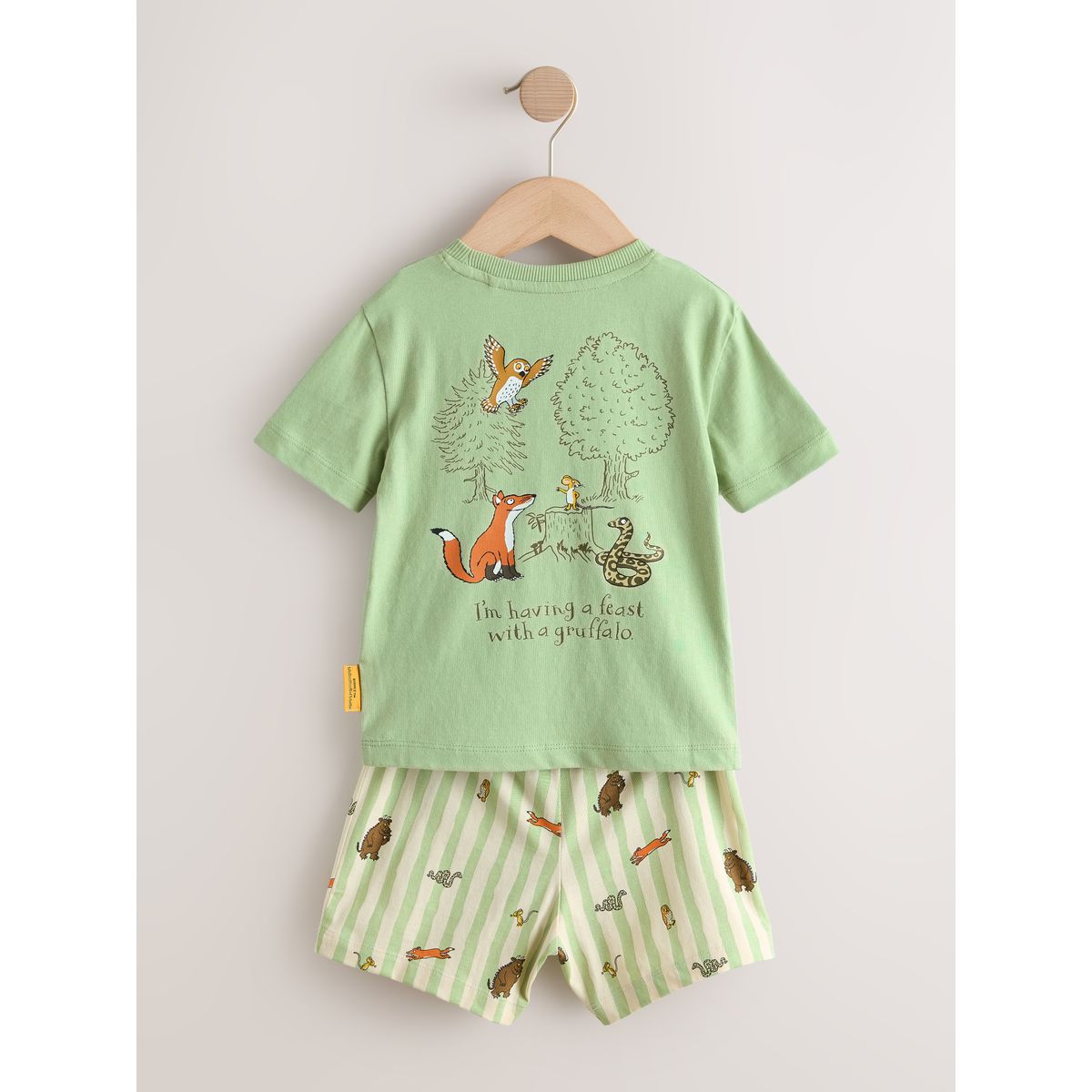 Pyjama court gruffalo vert sauge, NEXT