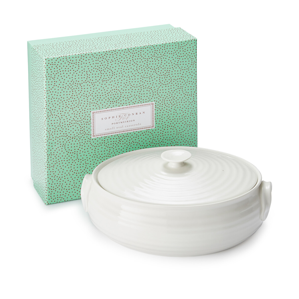 21cm White Oval Casserole Dish white, SOPHIE CONRAN FOR PORTMEIRION