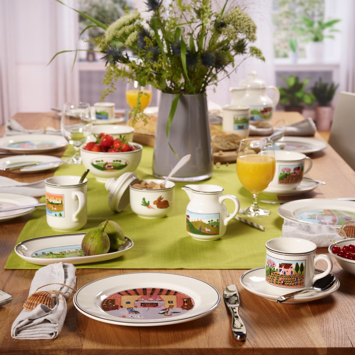 Assiette Dessert Arche De Noé DESIGN NAIF couleur unique, VILLEROY & BOCH
