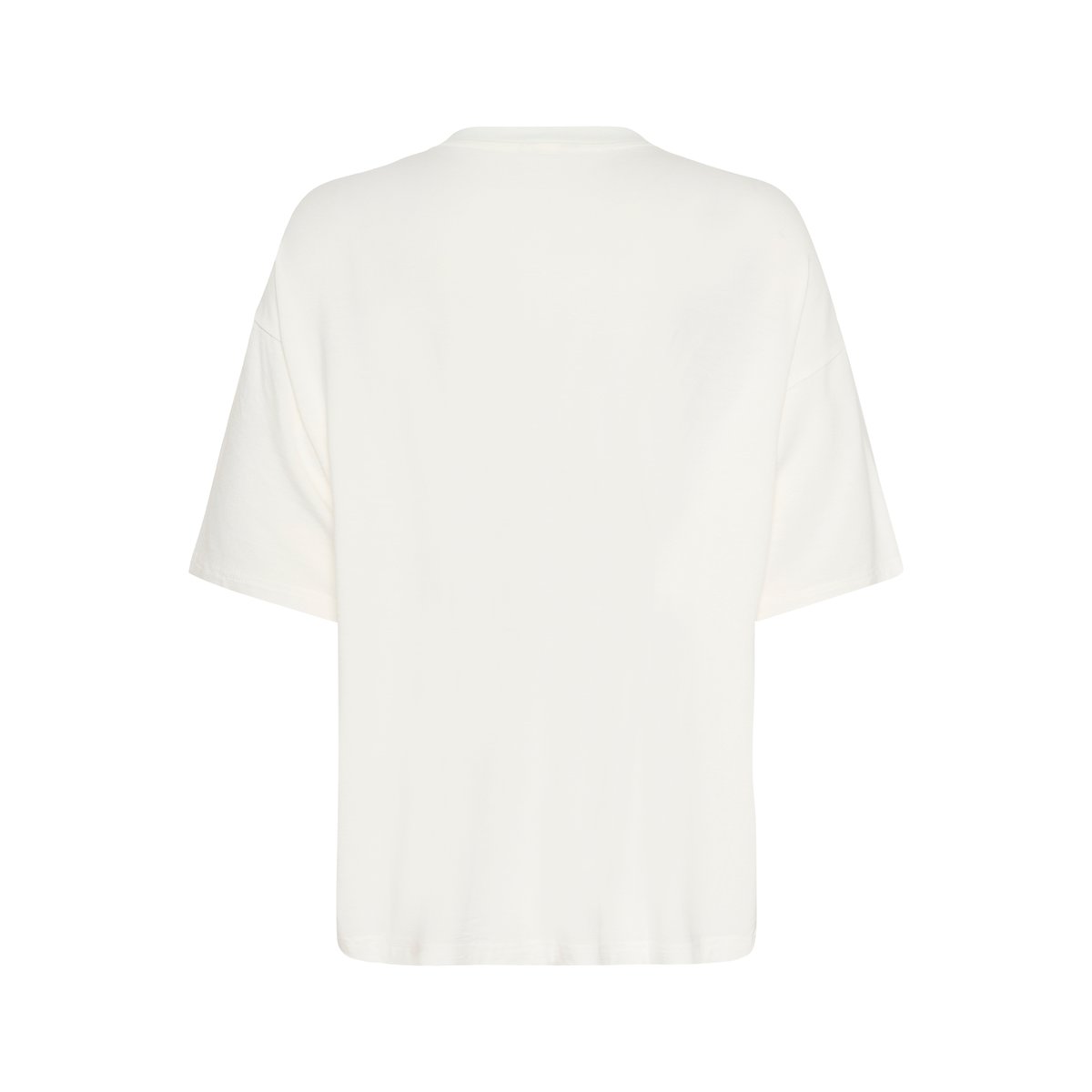 T-shirt blanc chalk, KAFFE