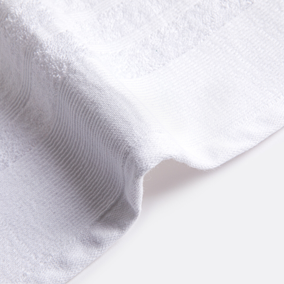 Set of 2 Zavara 600 G/m2 Towels white, LA REDOUTE INTERIEURS